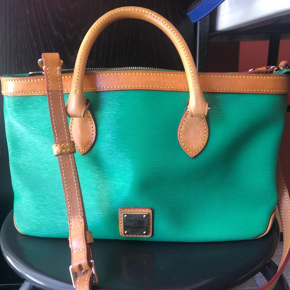 Dooney & Bourke Handbag Satchel - Kelly Green